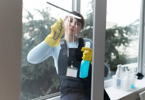 Nettoyage de vitres intérieures et extérieures à Saint-Perdoux